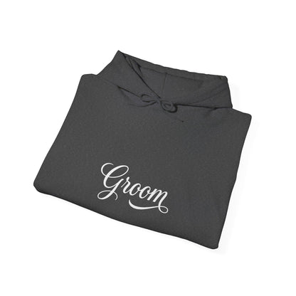 Copy of  "Bride" White Script Hoodie — Bridal Wedding Party Pullover