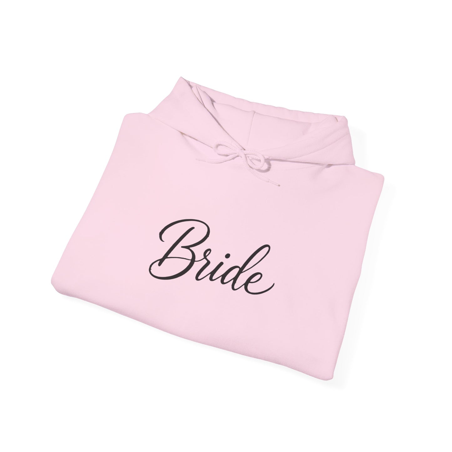 "Bride" Script Hoodie — Bridal Wedding Party Pullover