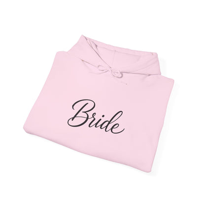"Bride" Script Hoodie — Bridal Wedding Party Pullover