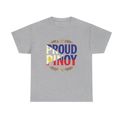 Proud Pinoy T-Shirt – Filipino Flag Pride Tee
