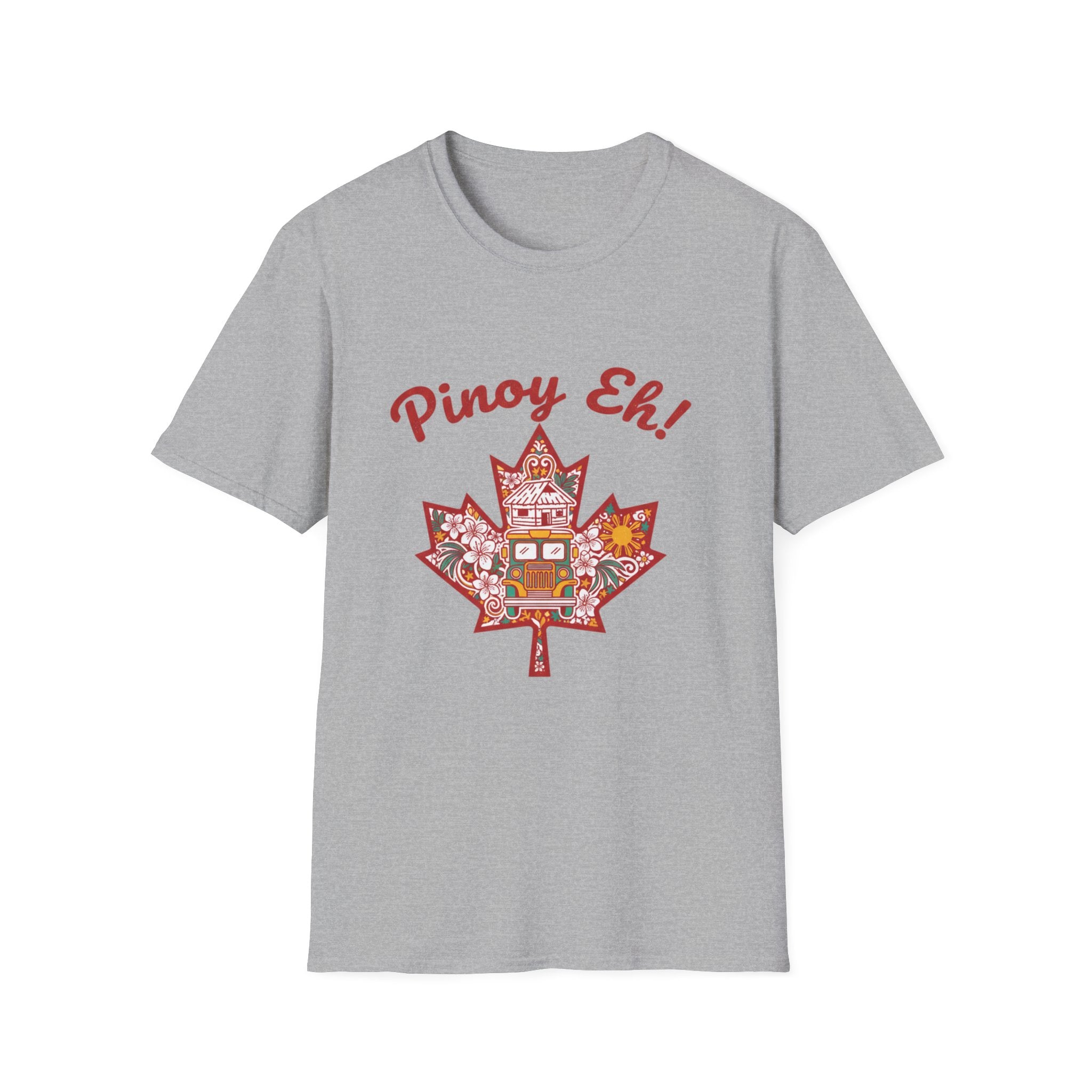 Pinoy Eh! Filipino Maple Leaf T-Shirt — Philippine Pride Canada Design