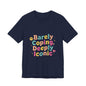 Barely Coping Deeply Iconic Tee | mental health humor, wellness sarcasm