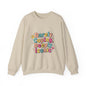 Barely Coping Deeply Iconic Sweatshirt | mental health humor, retro wavy text