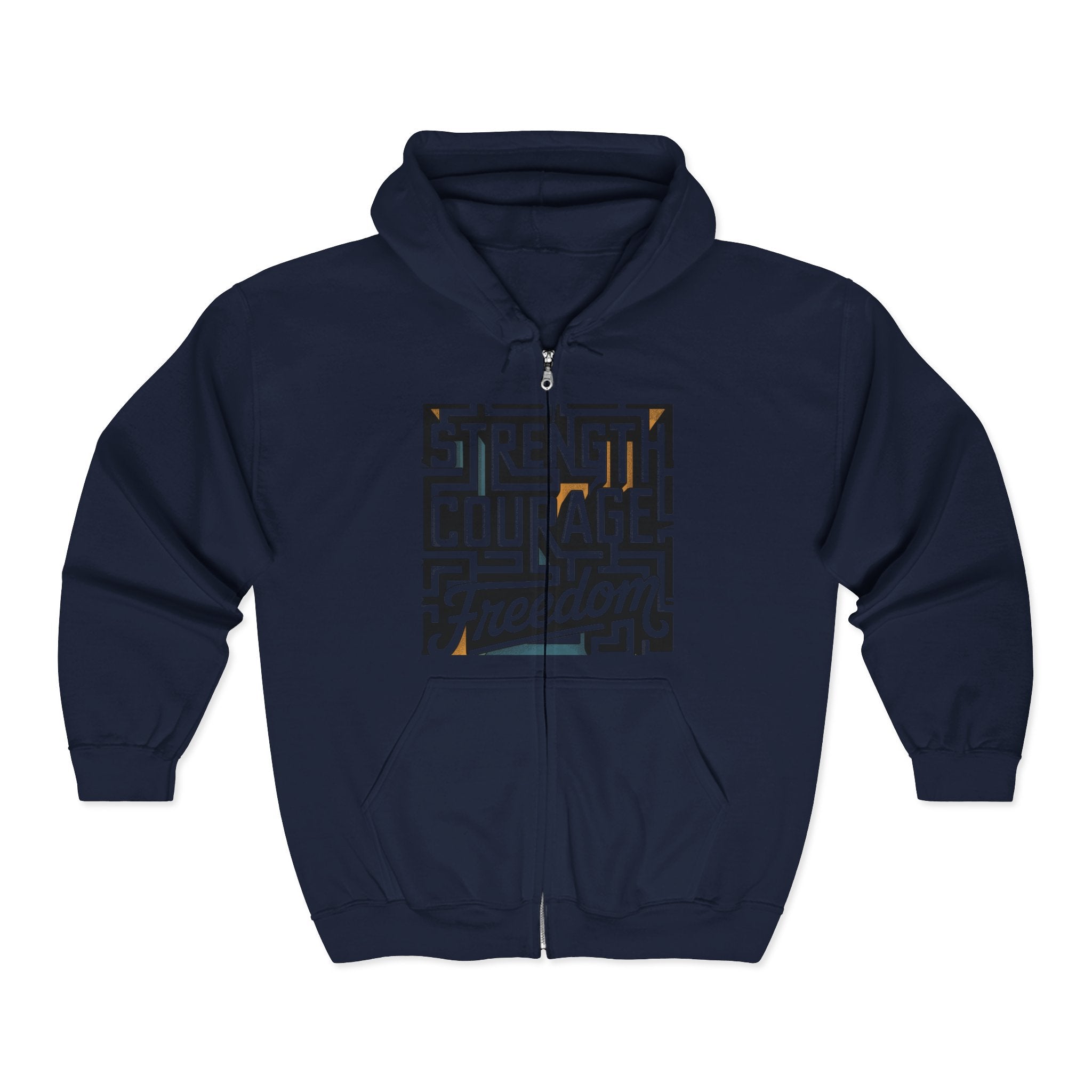 Empowering Freedom Zip-Up Hoodie
