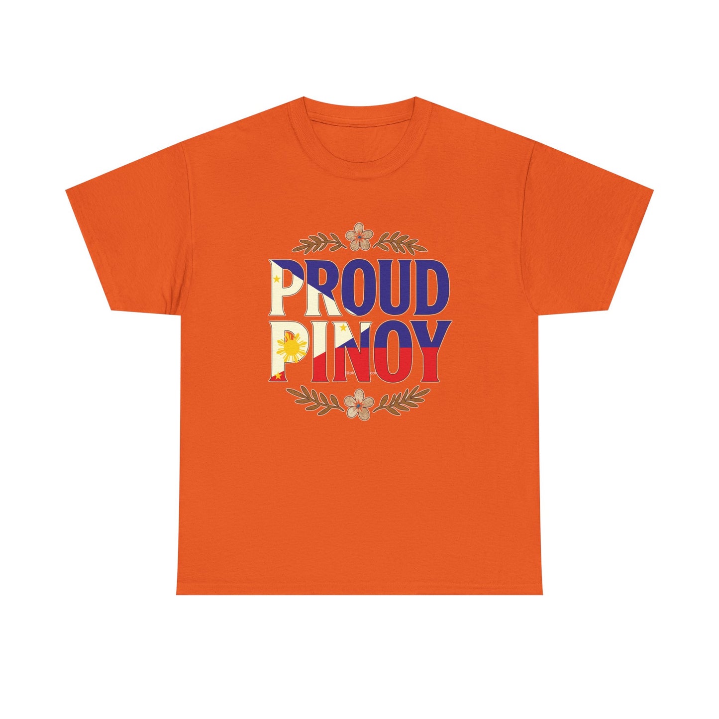 Proud Pinoy T-Shirt – Filipino Flag Pride Tee