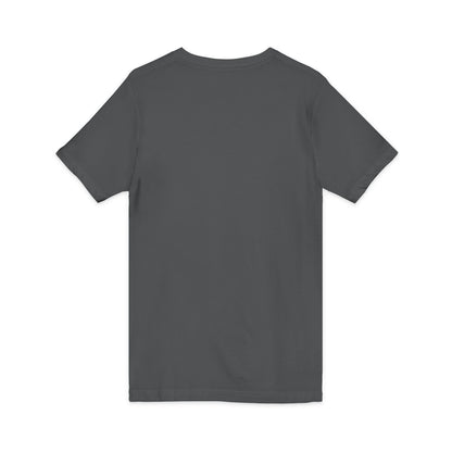 Basketball Player Art V-Neck Tee — Dynamic Court Action Graphic Shirt