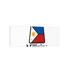 Filipino Flag Tote Logo Canvas Print — AFilipinoStore.com Matte Stretched Wall Art