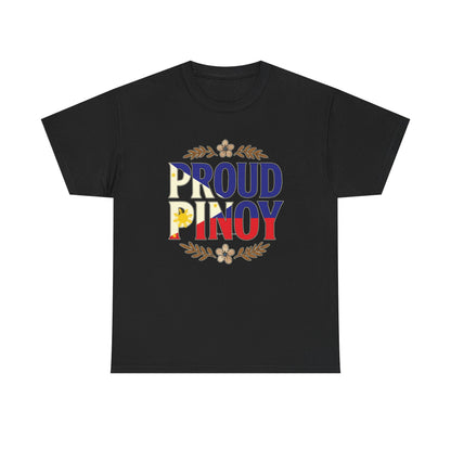 Proud Pinoy T-Shirt – Filipino Flag Pride Tee