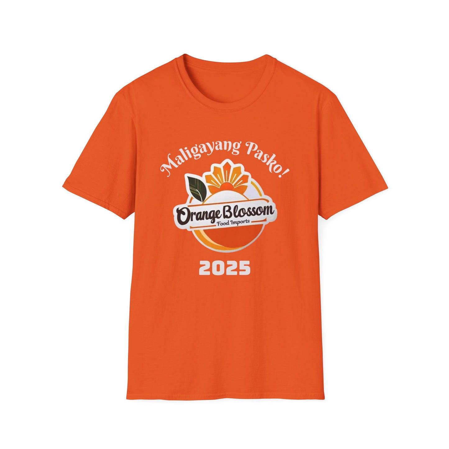 White Christmas Orange Blossom 2025 T-Shirt