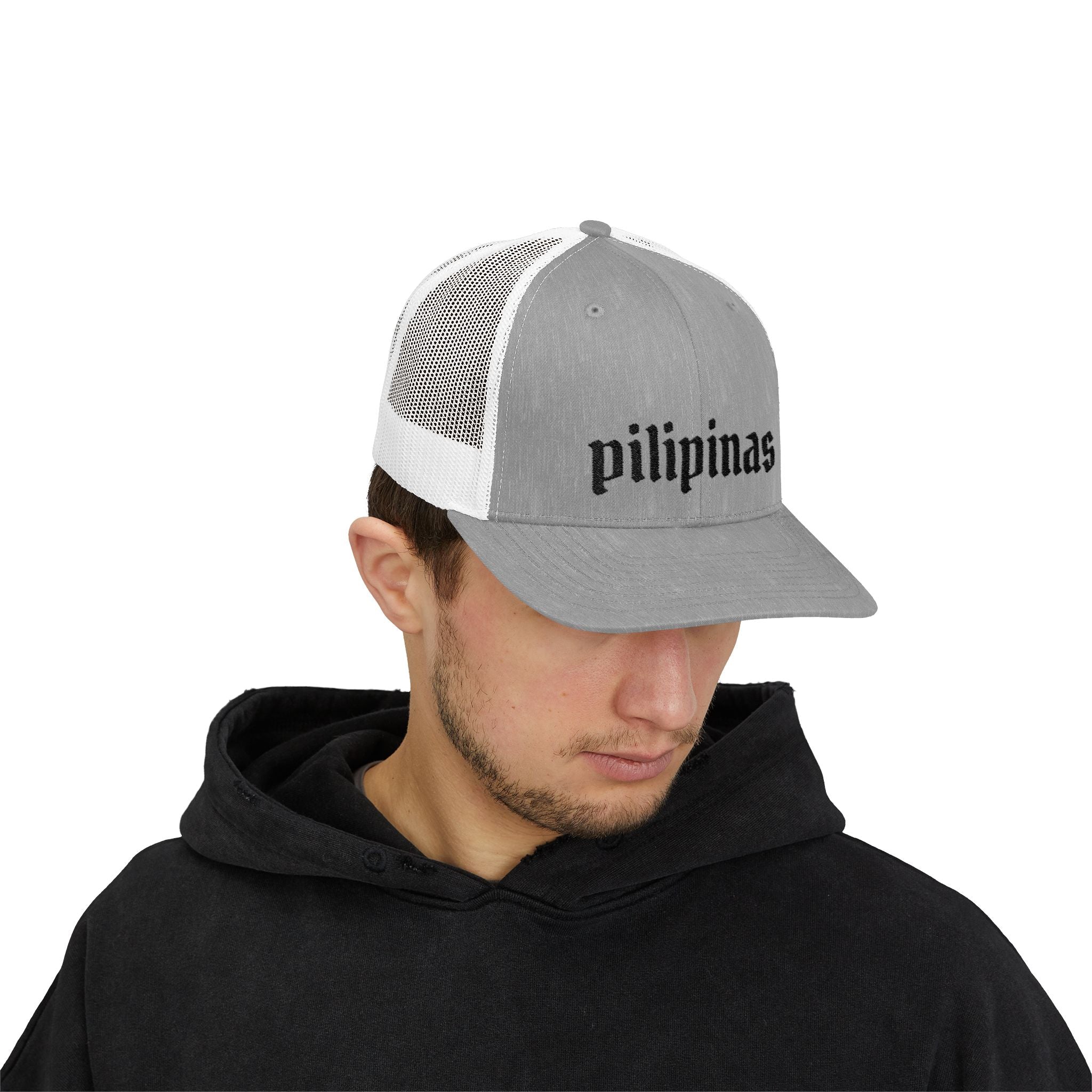 Pilipinas Snapback Trucker Cap - Stylish Mesh Hat for Everyday Wear