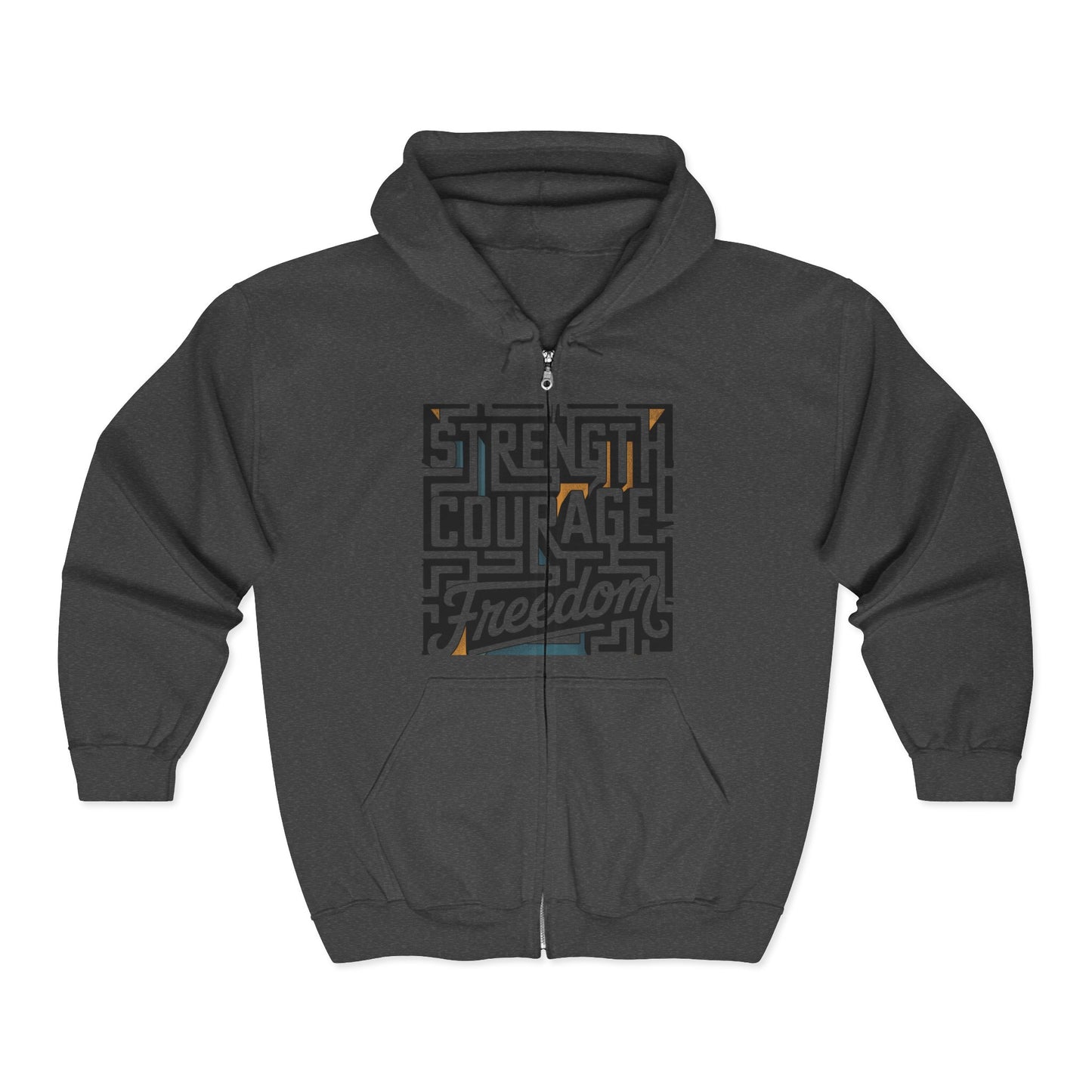 Empowering Freedom Zip-Up Hoodie
