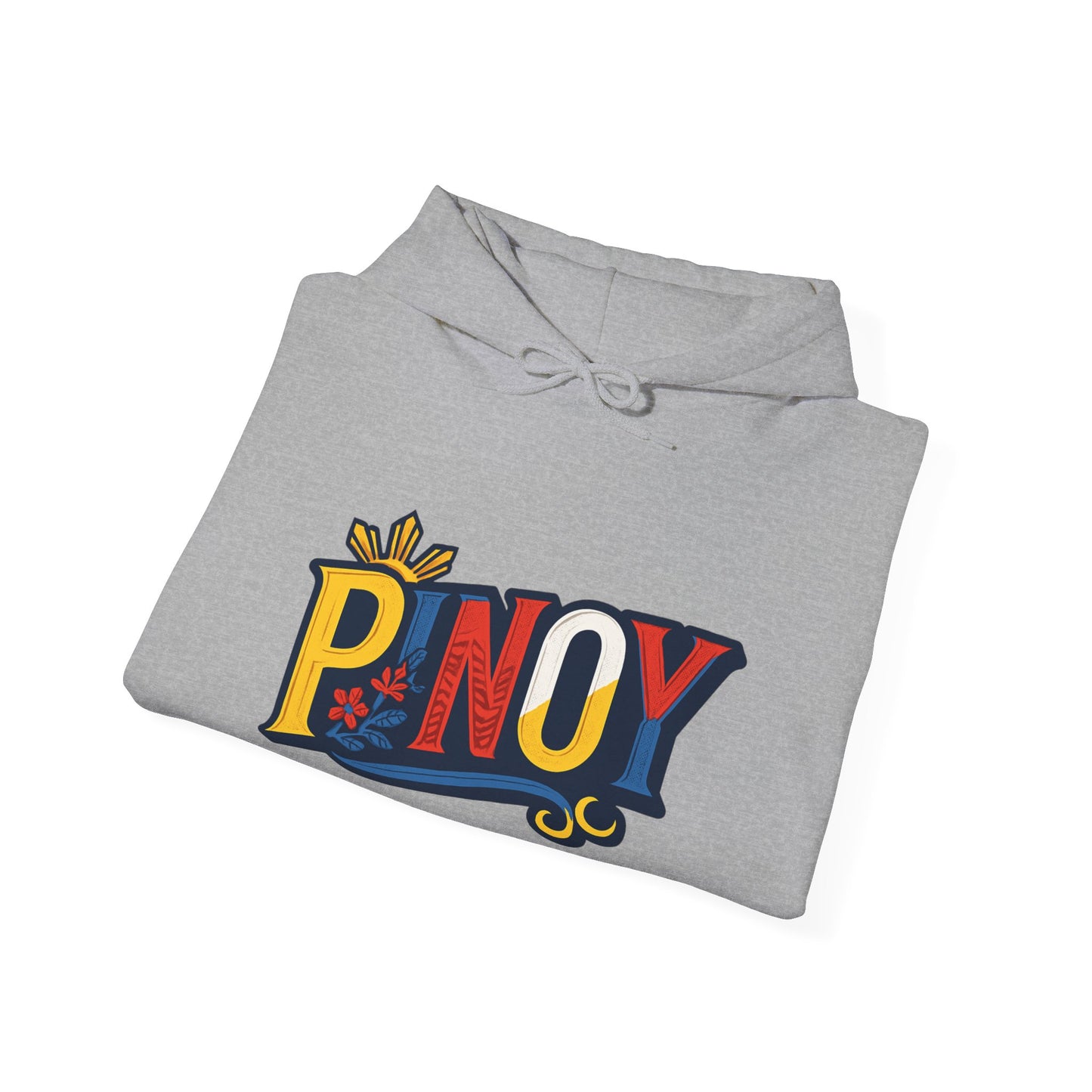 Pinoy Retro Logo Hoodie – Filipino Pride Pullover