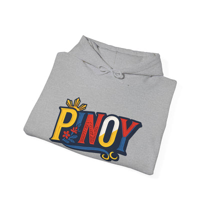 Pinoy Retro Logo Hoodie – Filipino Pride Pullover