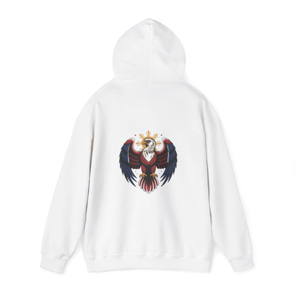 Philippines Map & Heraldic Eagle Hoodie — Filipino Pride Pullover