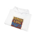 Filipino Pride Hoodie — "Pambansang Pogi" Retro Lettering Pullover