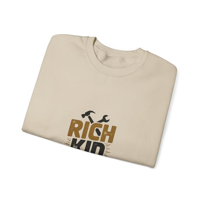 Rich Kid Anak ng Contractor Unisex Heavy Blend™ Crewneck Sweatshirt