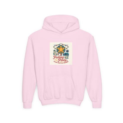 Cozy Holiday Sweatshirt, Youth Hoodie, Christmas Gift, Winter Apparel, Family Celebration Clothing, Fun Christmas Hoodie