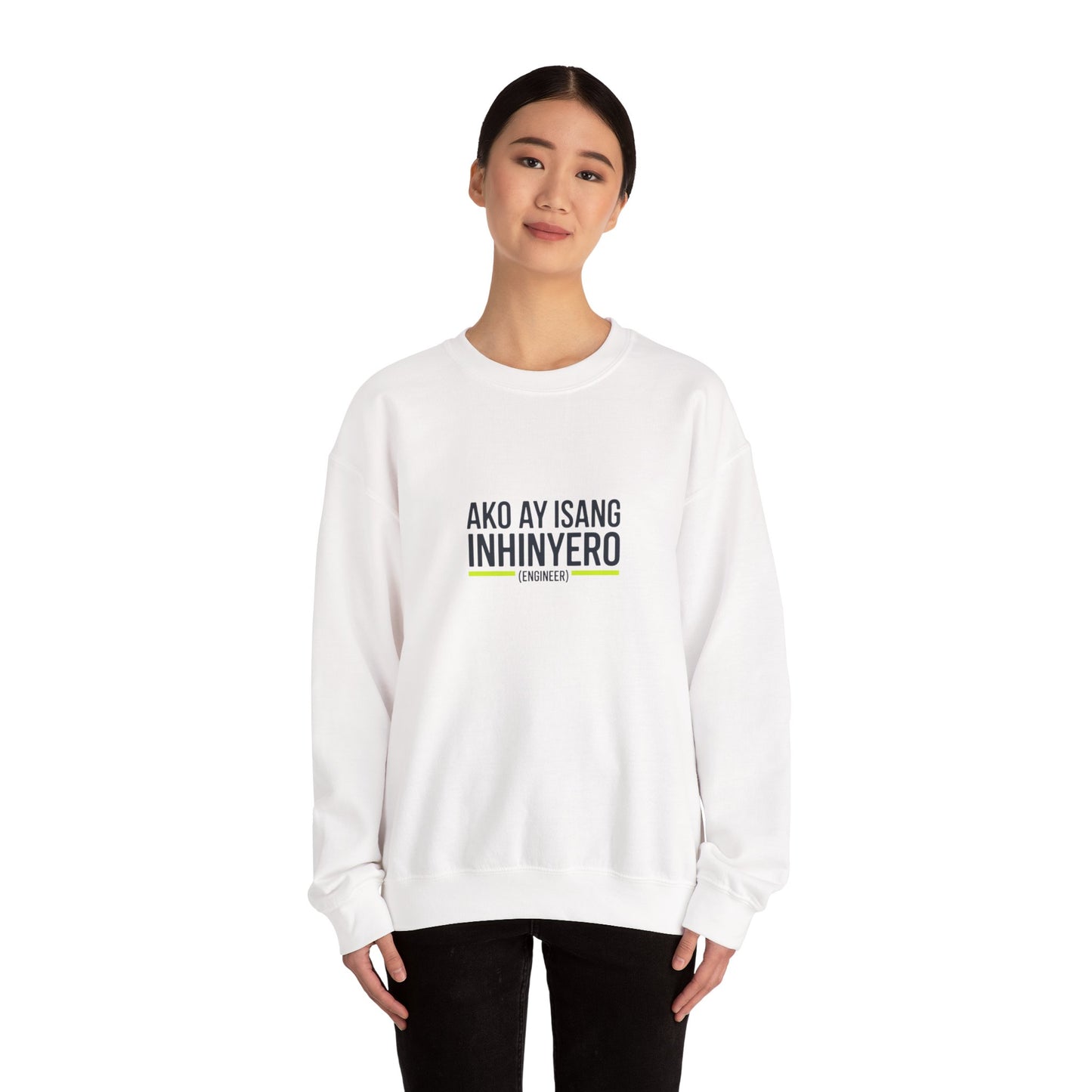 Ako ay Isang Inhinyero Unisex Heavy Blend™ Crewneck Sweatshirt