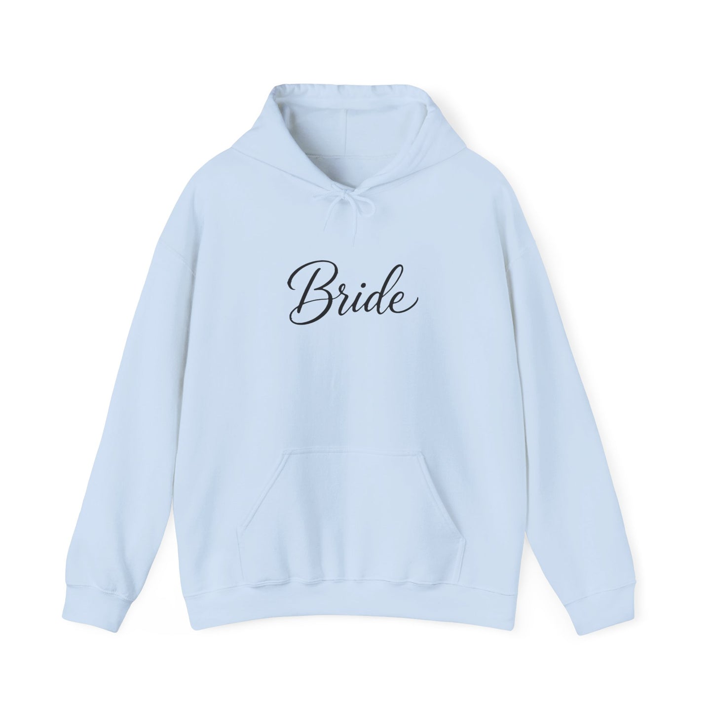"Bride" Script Hoodie — Bridal Wedding Party Pullover