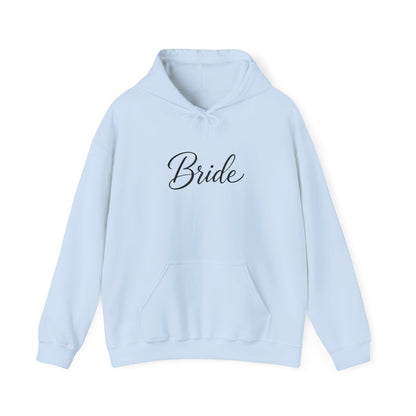 "Bride" Script Hoodie — Bridal Wedding Party Pullover