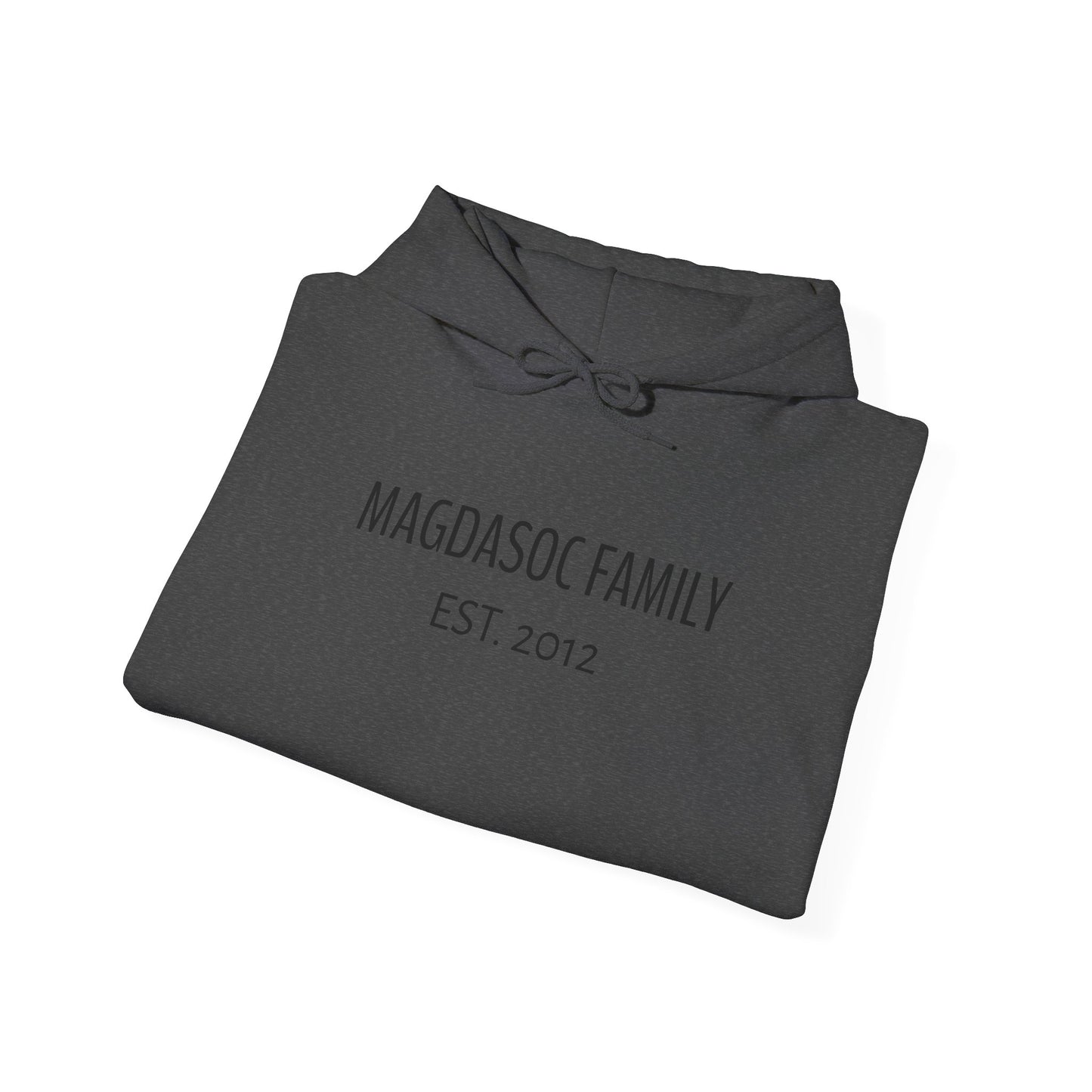 Custom Family Name Hoodie (REGULAR PRINT, DTF)-Personalized Pullover