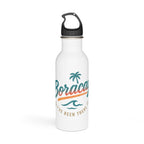 Boracay Stainless Steel Water Bottle – Beach Travel Bottle with Palm Tree Design