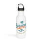 Boracay Stainless Steel Water Bottle – Beach Travel Bottle with Palm Tree Design