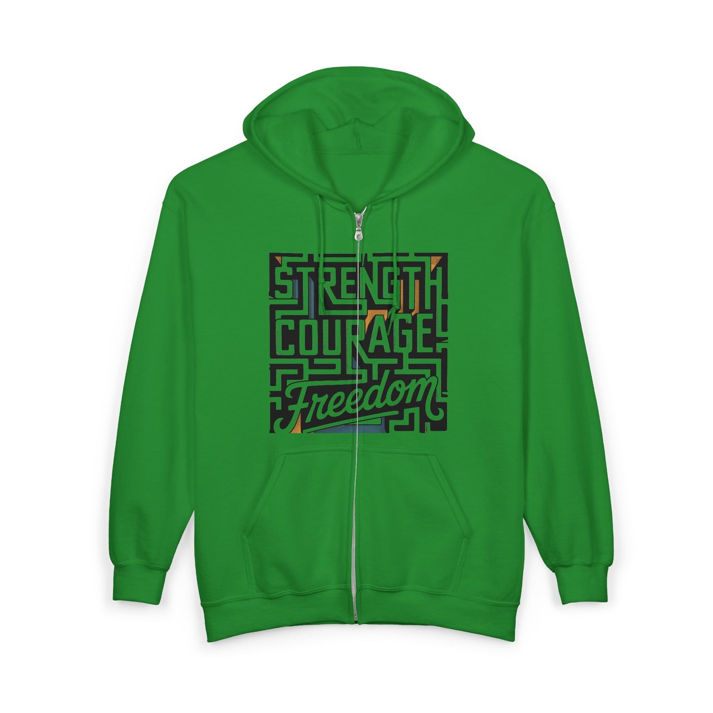 Empowering Freedom Zip-Up Hoodie