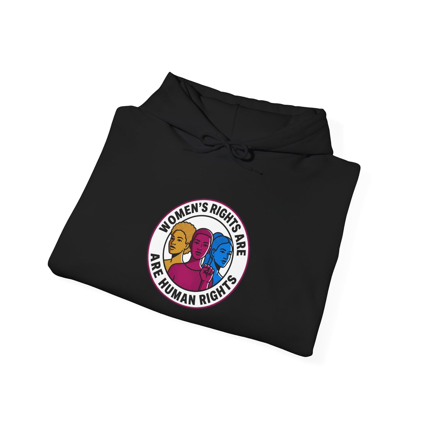 Women's Rights Badge Hoodie | feminism, equality