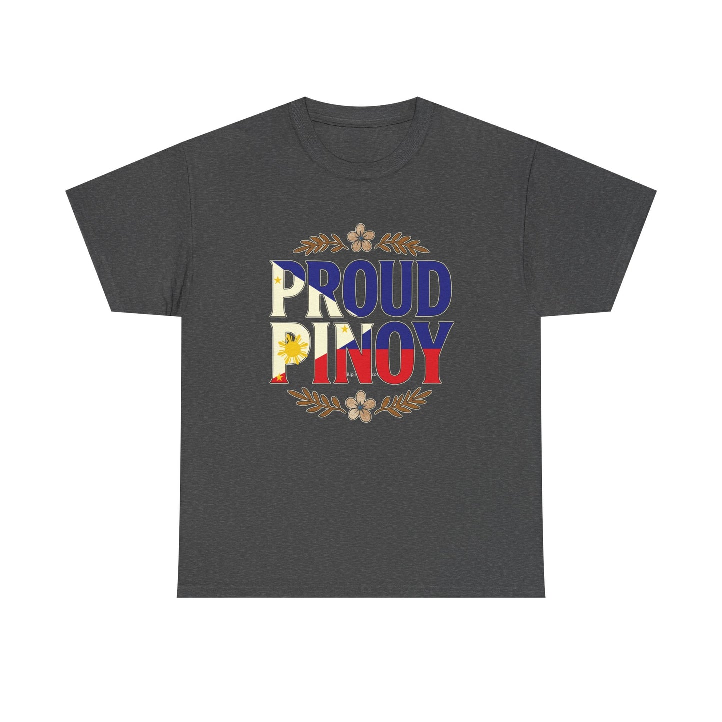 Proud Pinoy T-Shirt – Filipino Flag Pride Tee