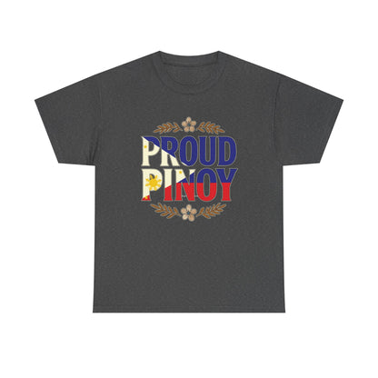 Proud Pinoy T-Shirt – Filipino Flag Pride Tee