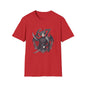 Gothic Demon Hunter T-Shirt — Knight with Wings Illustration