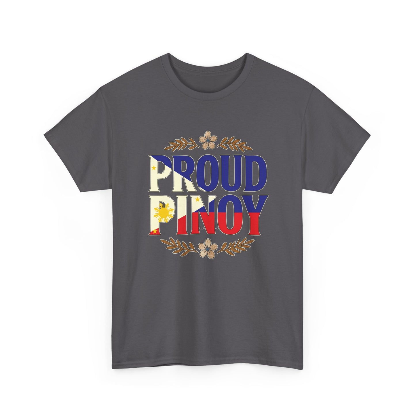 Proud Pinoy T-Shirt – Filipino Flag Pride Tee
