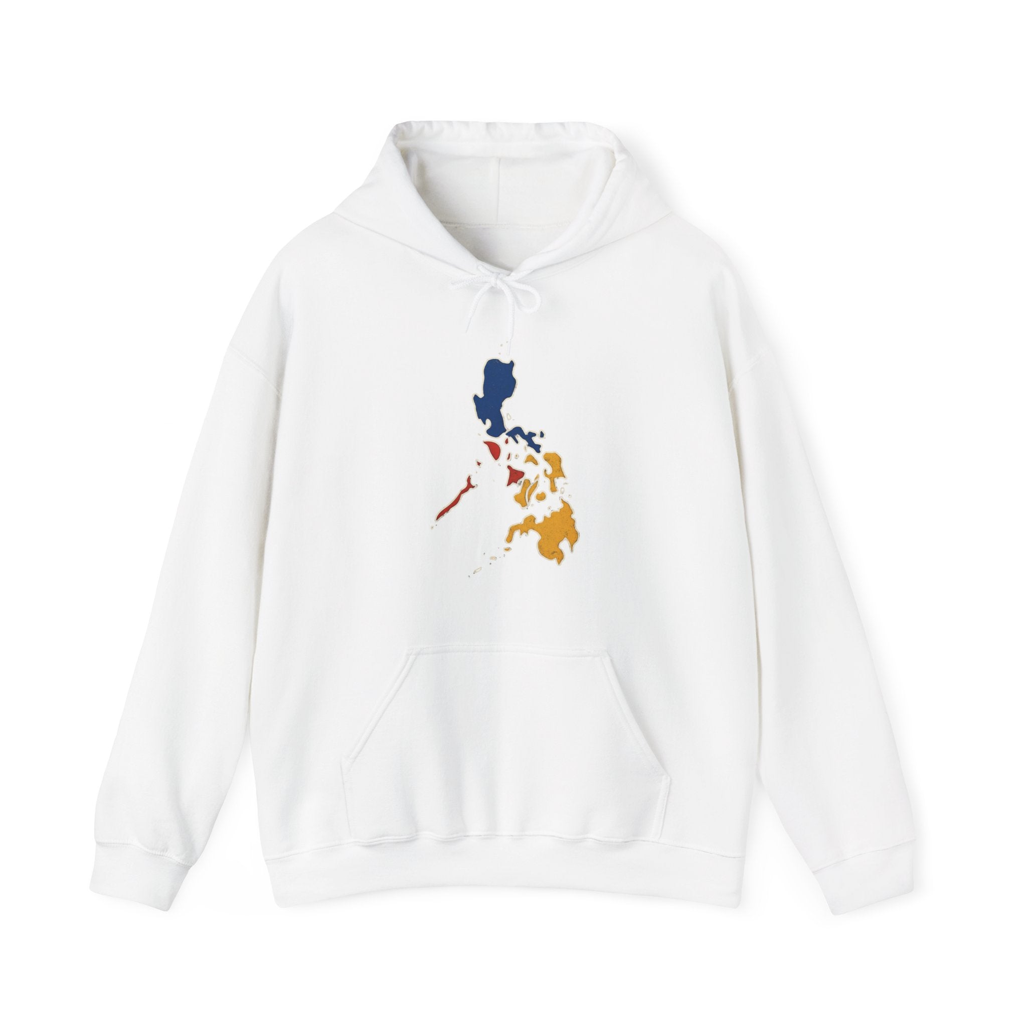Philippines Map & Heraldic Eagle Hoodie — Filipino Pride Pullover