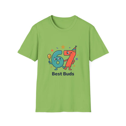 67 'Best Buds' Kids Birthday T-Shirt