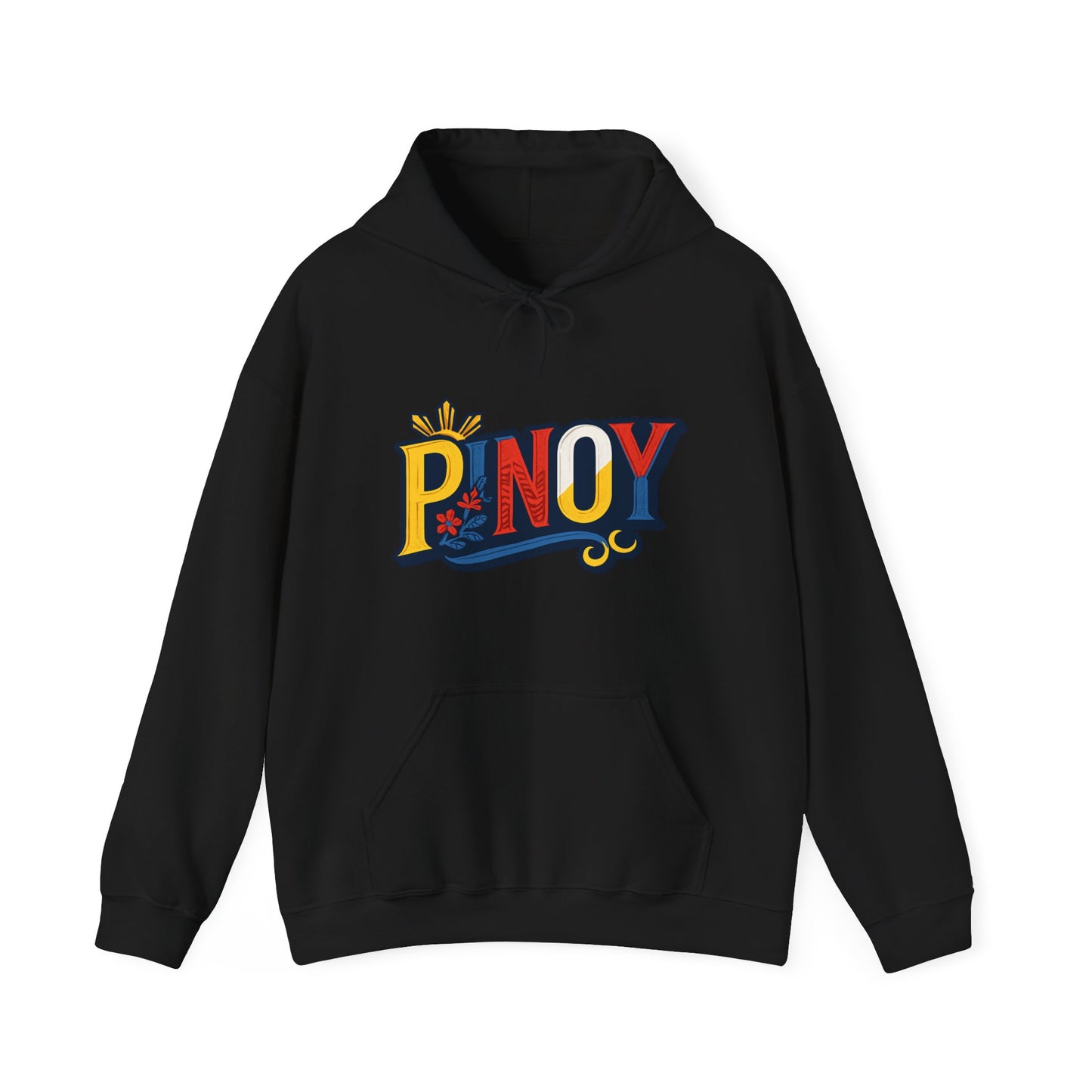 Pinoy Retro Logo Hoodie – Filipino Pride Pullover