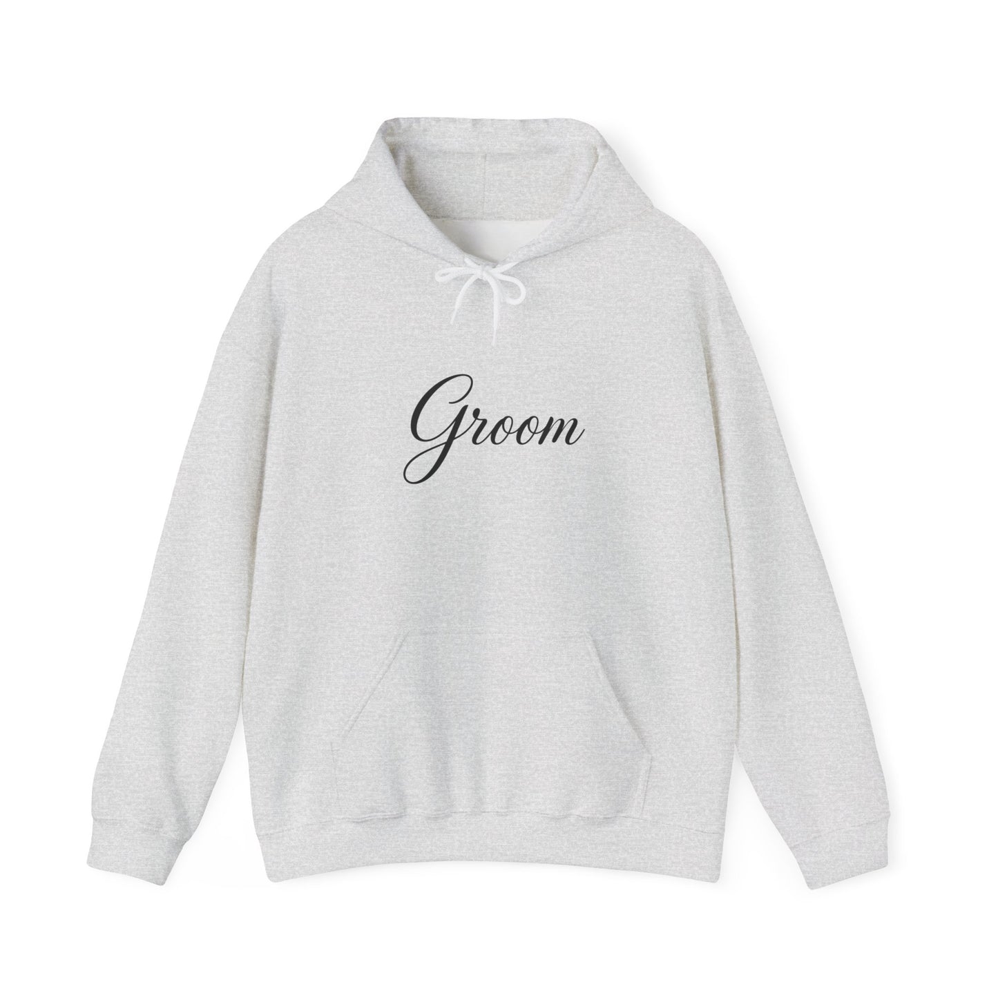 "Groom" Script Hoodie — Bridal Wedding Party Pullover