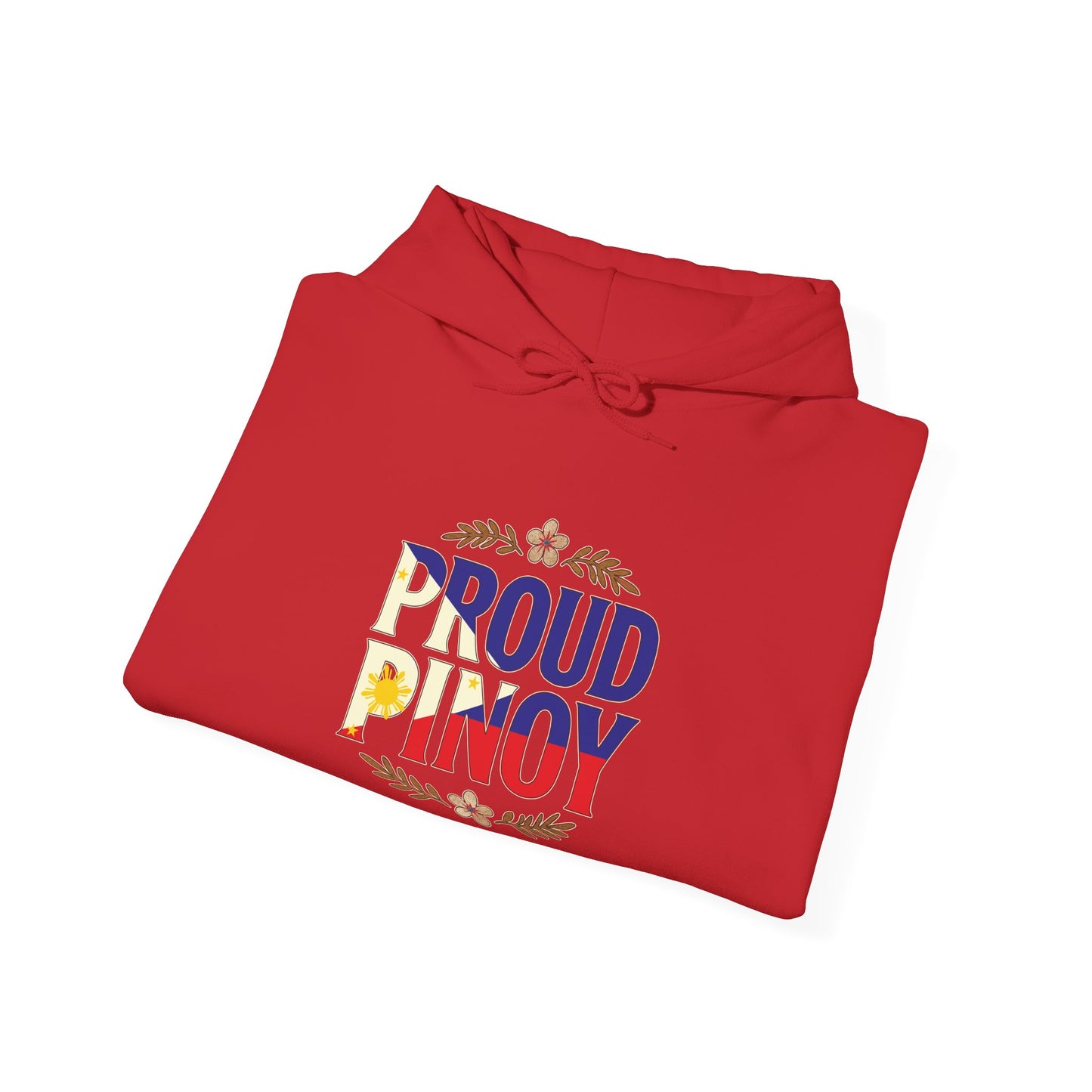 Proud Pinoy  Sa Isip Sa Salita at Sa Gawa Hoodie — Filipino Heritage Pullover