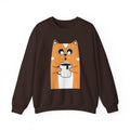 Crewneck Sweatshirt — 'Together Is My Favorite Place to Be' Retro Pocket Design