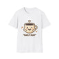 Coffee Cup T-Shirt — "Daily Hug" Cute Kawaii Coffee Tee