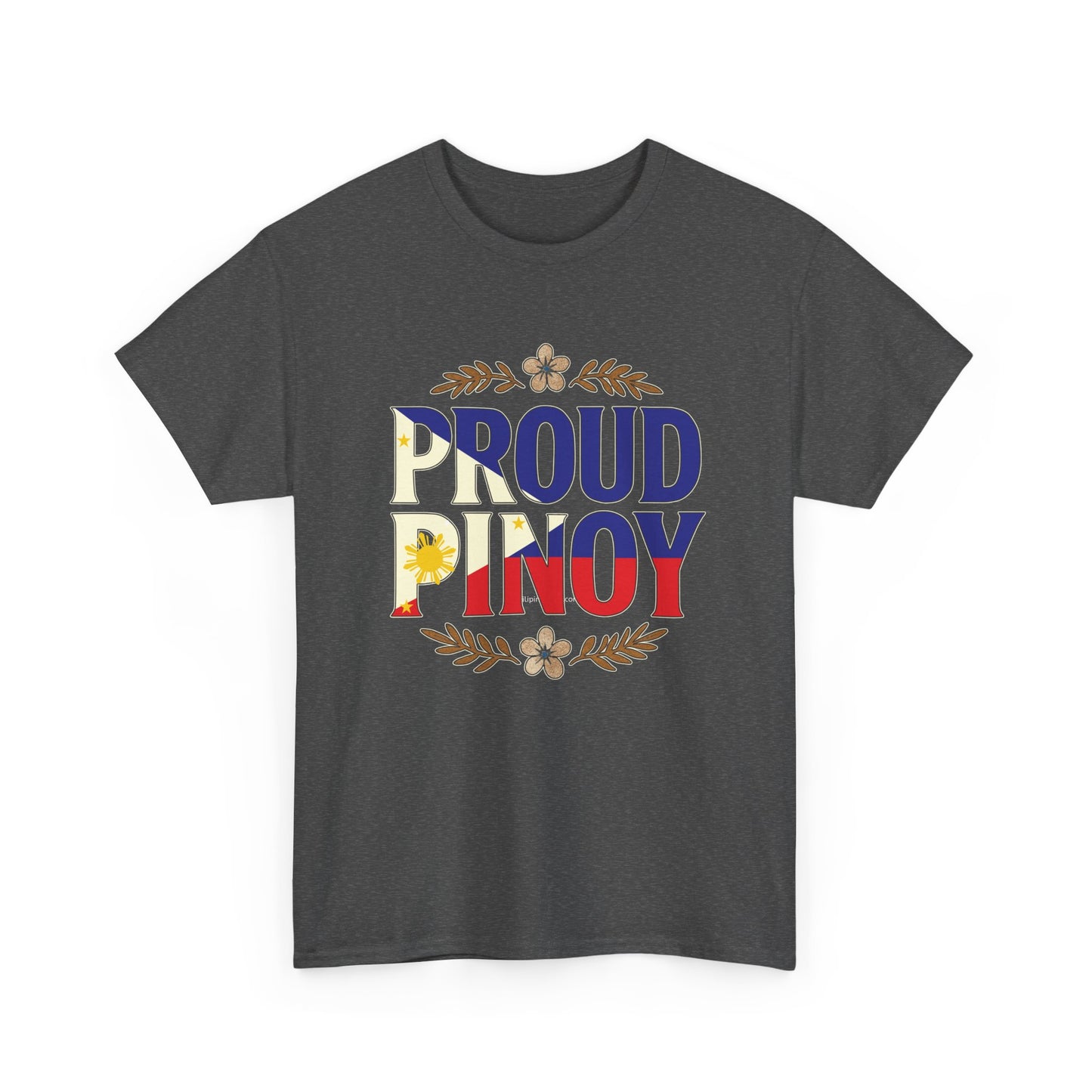 Proud Pinoy T-Shirt – Filipino Flag Pride Tee
