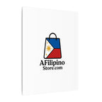 Filipino Flag Tote Logo Canvas Print — AFilipinoStore.com Matte Stretched Wall Art