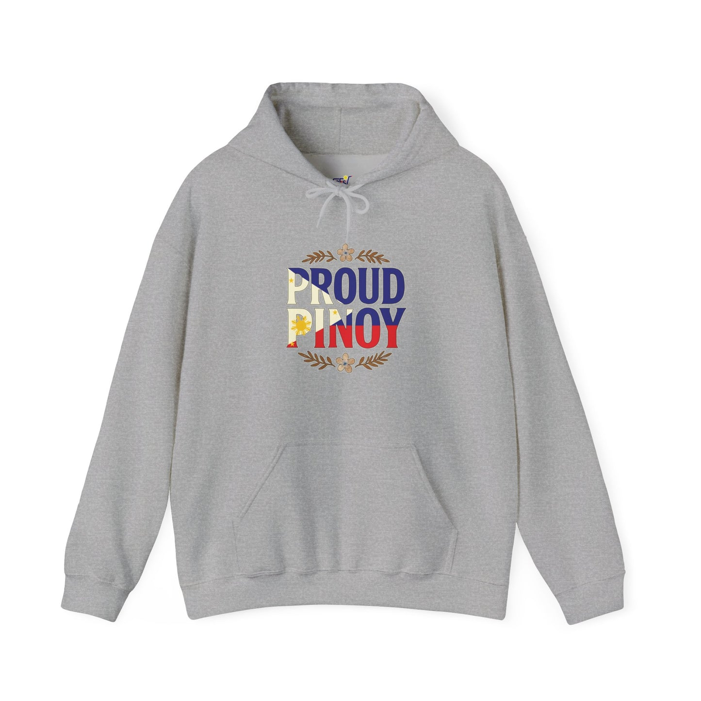 Proud Pinoy  Sa Isip Sa Salita at Sa Gawa Hoodie — Filipino Heritage Pullover