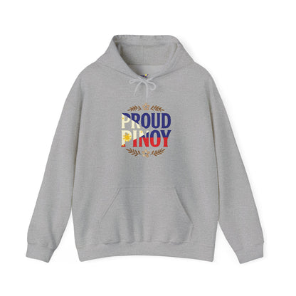 Proud Pinoy  Sa Isip Sa Salita at Sa Gawa Hoodie — Filipino Heritage Pullover