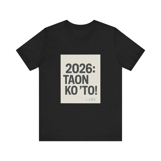 Unisex Jersey Short Sleeve Tee