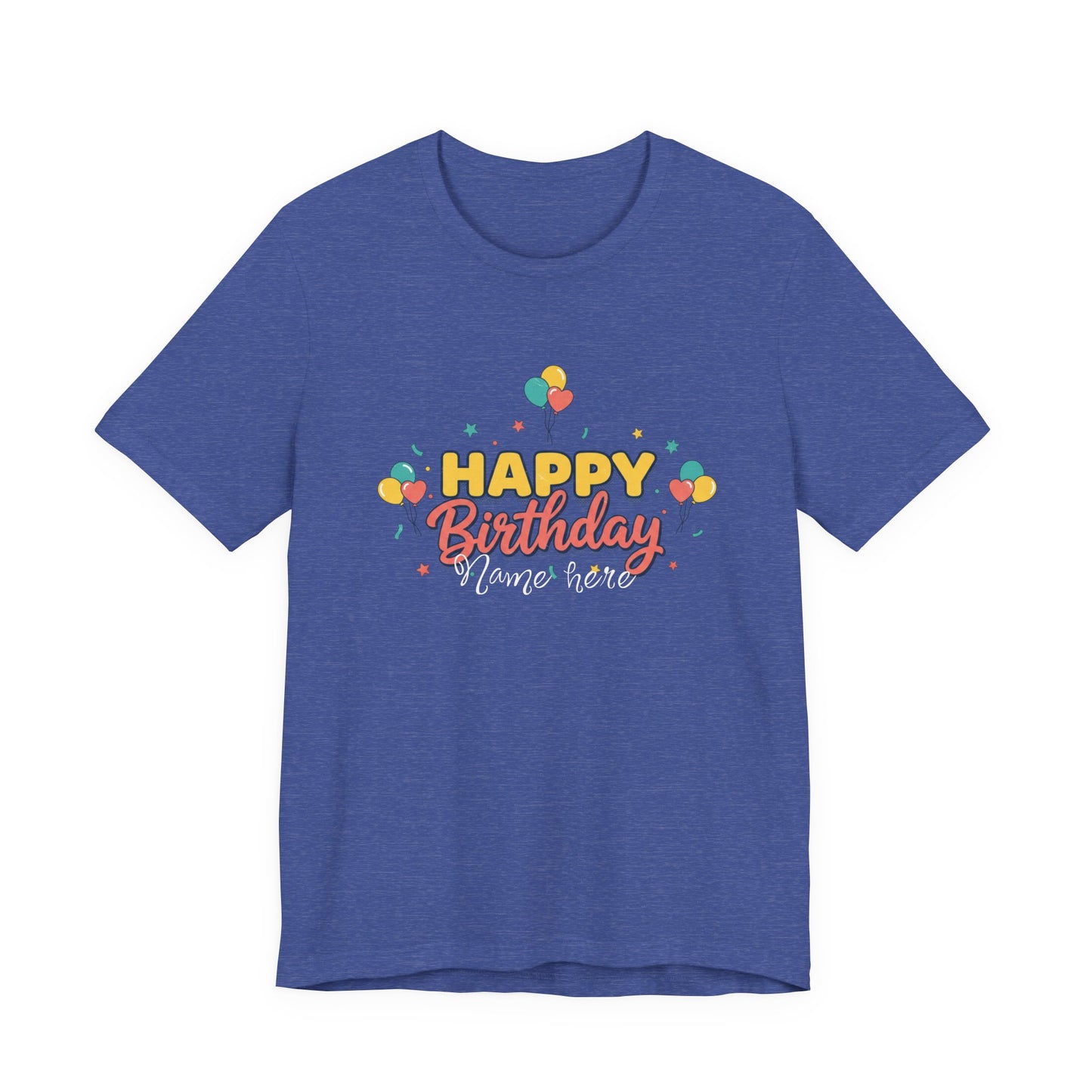 Personalized Happy Birthday Tee