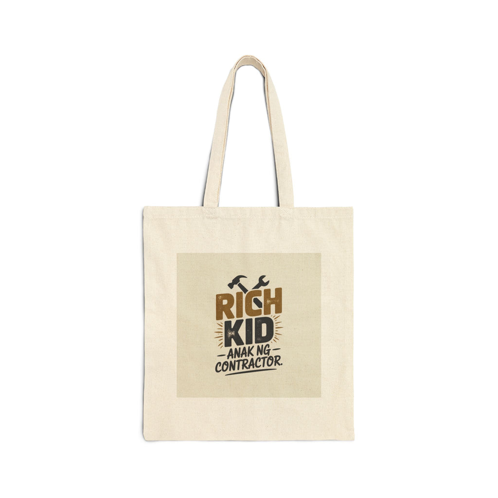 Cotton Canvas Tote Bag
