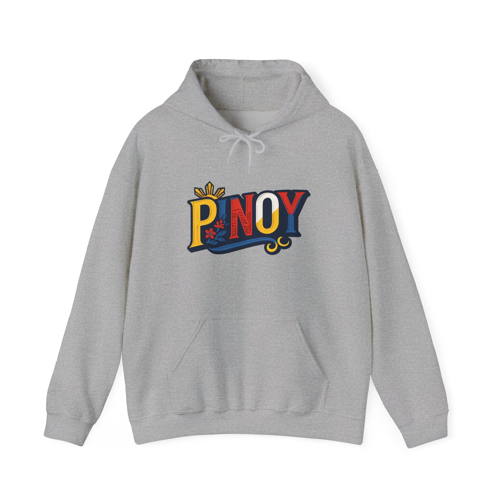 Pinoy Retro Logo Hoodie – Filipino Pride Pullover