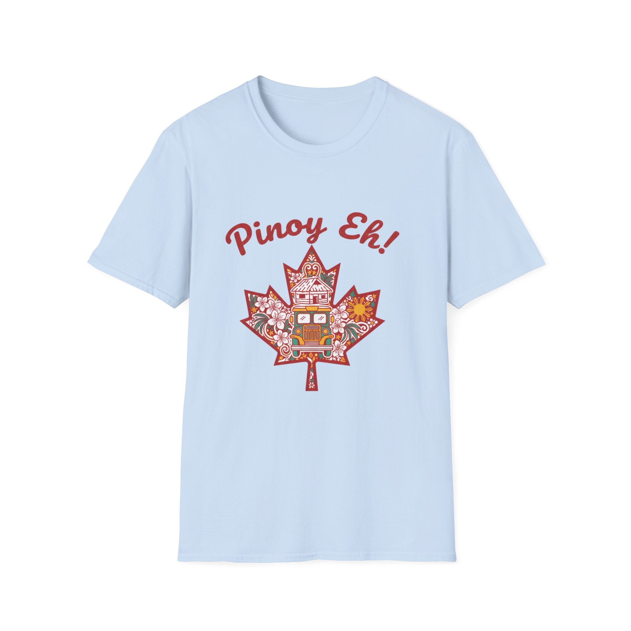 Pinoy Eh! Filipino Maple Leaf T-Shirt — Philippine Pride Canada Design