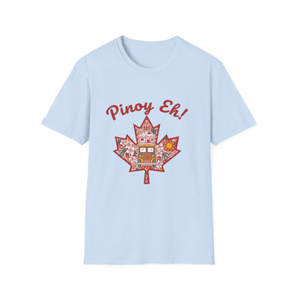 Pinoy Eh! Filipino Maple Leaf T-Shirt — Philippine Pride Canada Design
